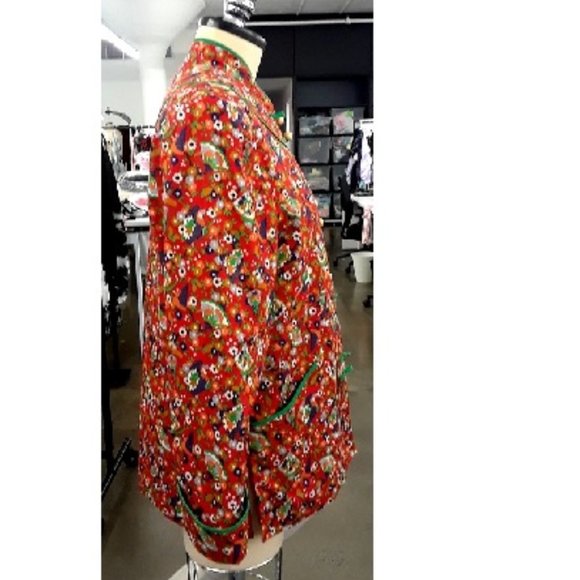 Japanese Ditsy Floral Long Sleeve button up JKT - Picture 2 of 7